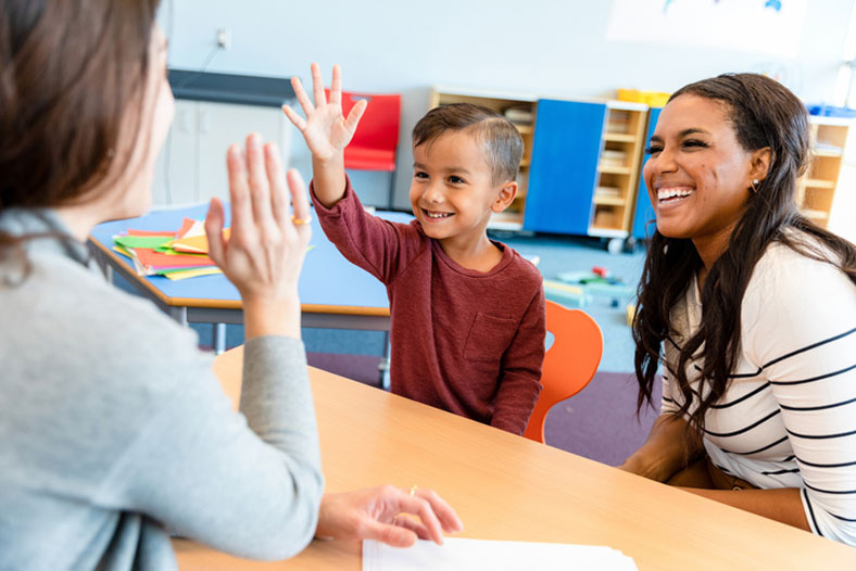 high five teacher